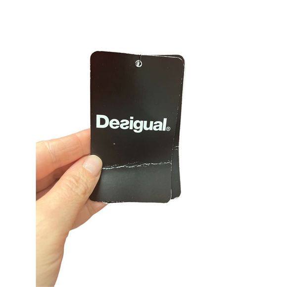 NWT Desigual Long Sleeve Red Floral Dress, Size 11/12 - Picture 4 of 9